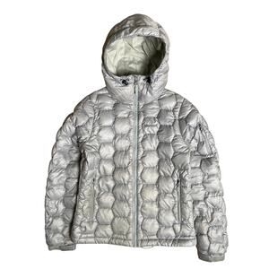 Marmot Women's Ama Dablam Puffer Jacket Goose Down 800 Fill Small Gray